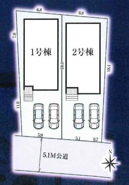 高浜市春日町　全2棟・1号棟