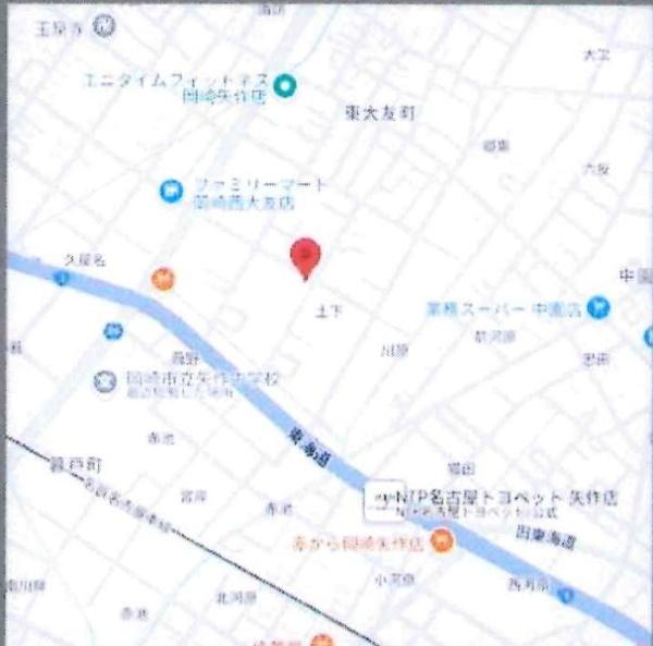 岡崎市東大友町字塚本の売土地