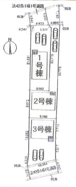 蒲郡市大塚町第11　全3棟・2号棟