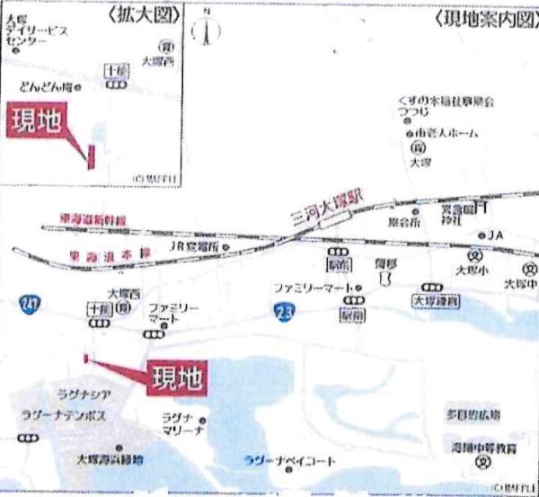蒲郡市大塚町第11　全3棟・3号棟