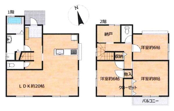岡崎市筒針町・中古戸建