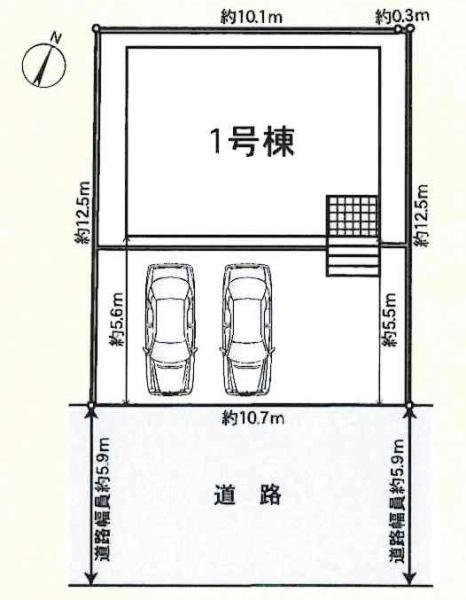 豊川市高見町第2　全1棟・1号棟