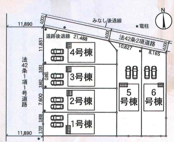 蒲郡市三谷町第10　全6棟・6号棟