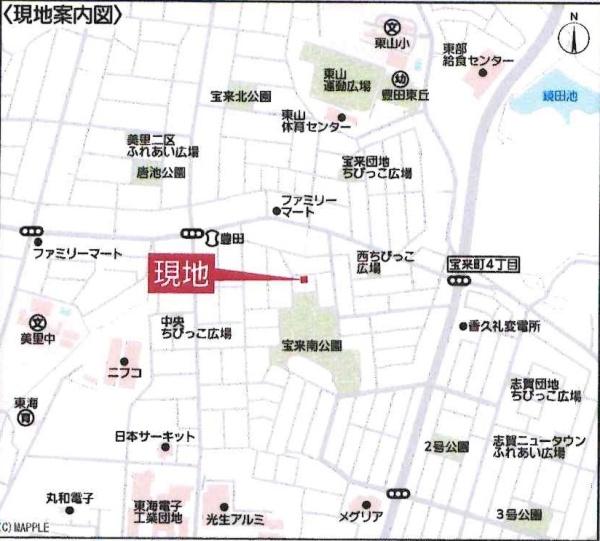 豊田市宝来町第3　全2棟・1号棟