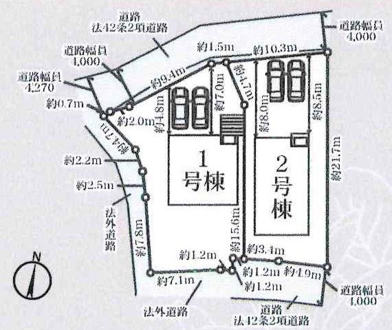 岡崎市仁木町第1　全2棟・2号棟