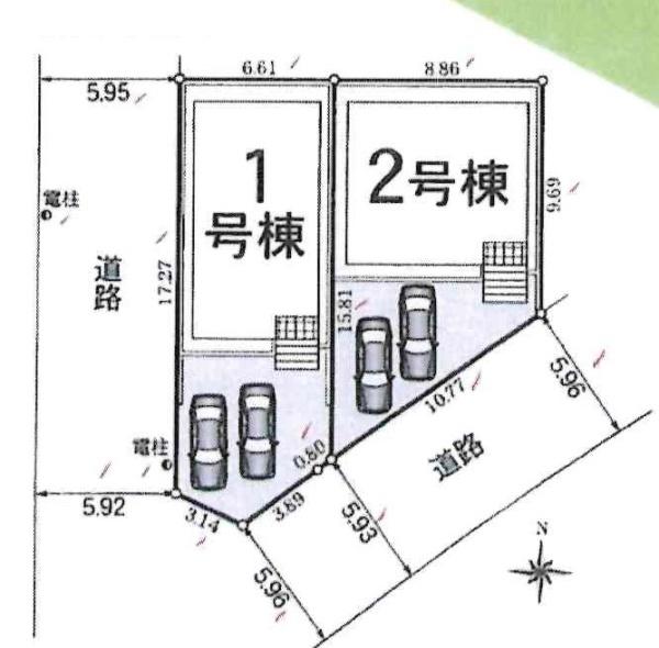 高浜市稗田町第6　全2棟・2号棟