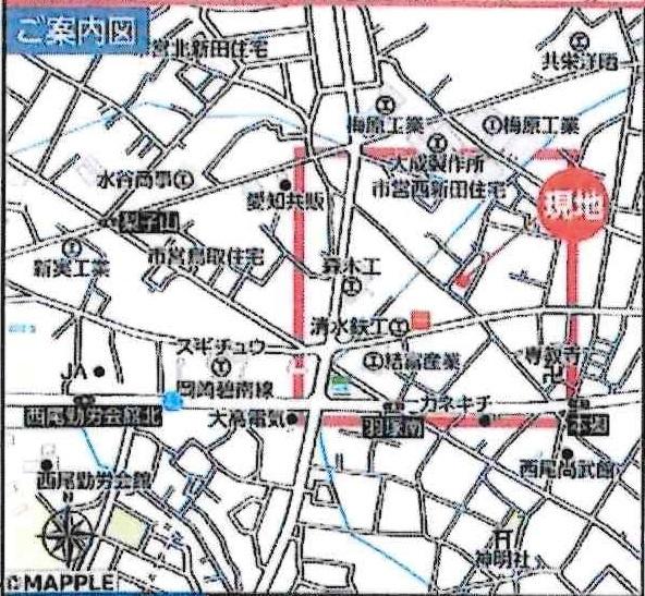 西尾市羽塚町　全2棟・1号棟
