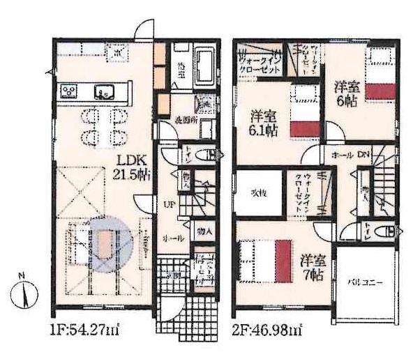 蒲郡市豊岡町第1　全2棟・1号棟
