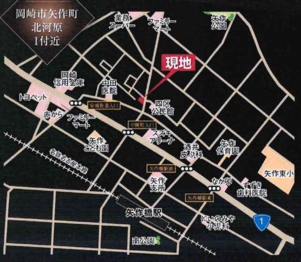 岡崎市矢作町　全3棟・2号棟