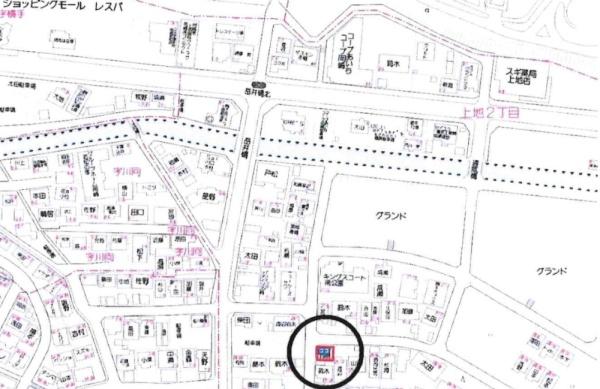岡崎市上地２丁目の土地