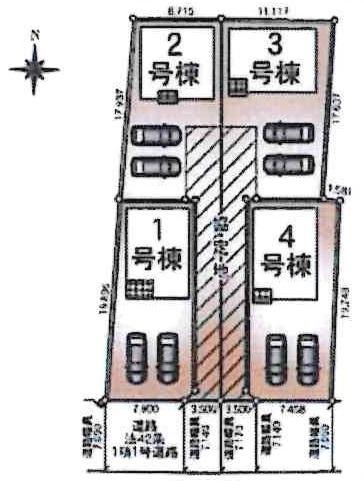 碧南市松江町第2　全4棟・1号棟