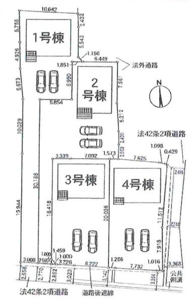 蒲郡市豊岡町第6　全4棟・1号棟