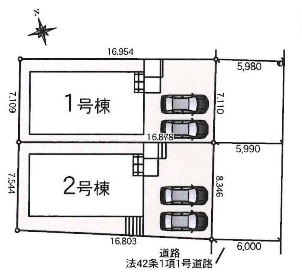 豊田市志賀町第6　全2棟・1号棟