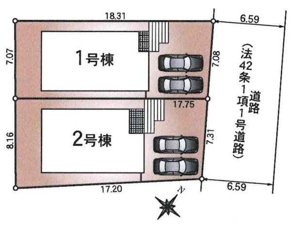 豊田市市木町第4　全2棟・2号棟
