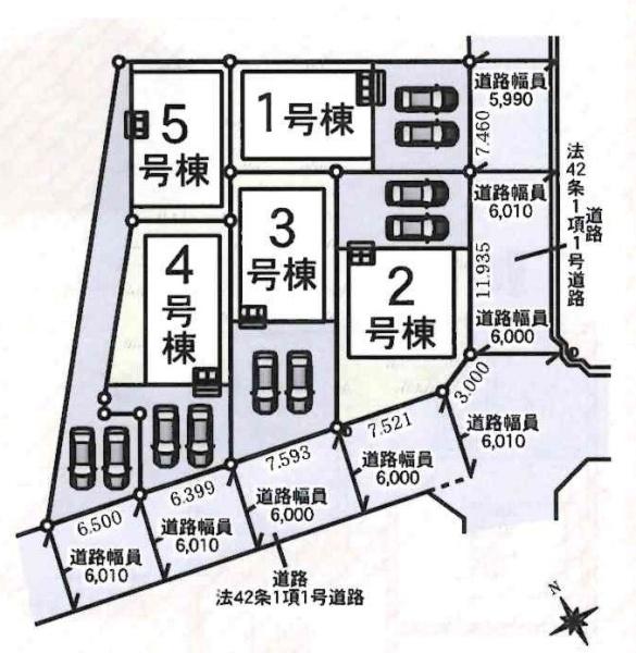 岡崎市本宿台第2　全5棟・5号棟