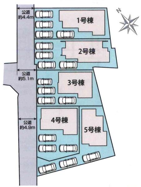 岡崎市福岡町新町　全5棟・2号棟