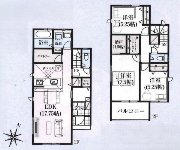 岡崎市赤渋町3期　全3棟・1号棟