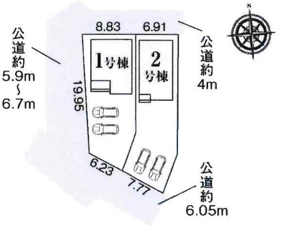 蒲郡市三谷二舖59期　全2棟・2号棟