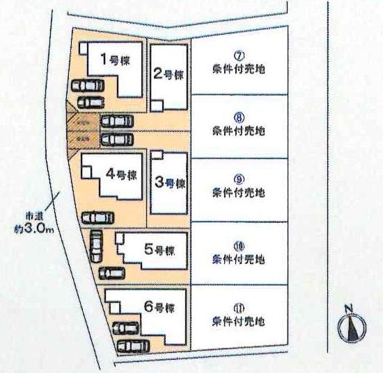 蒲郡上本町第1期　全11棟・1号棟