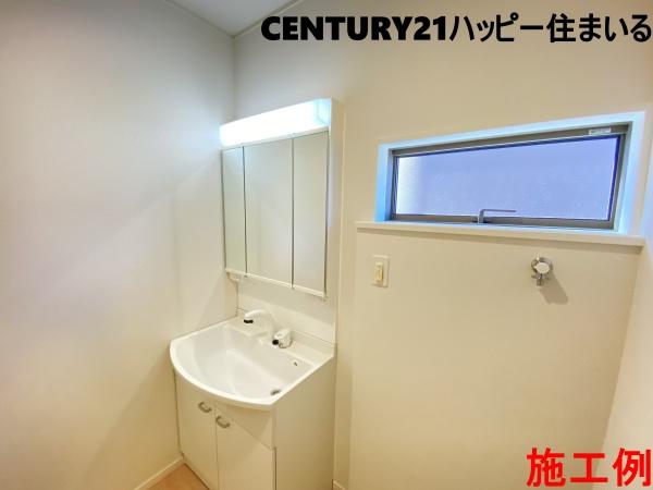 西尾市平坂町第9 全3棟・1号棟(洗面台・洗面所)