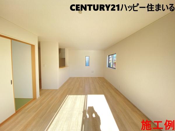 岡崎市六名南第3 全2棟・1号棟(リビング)