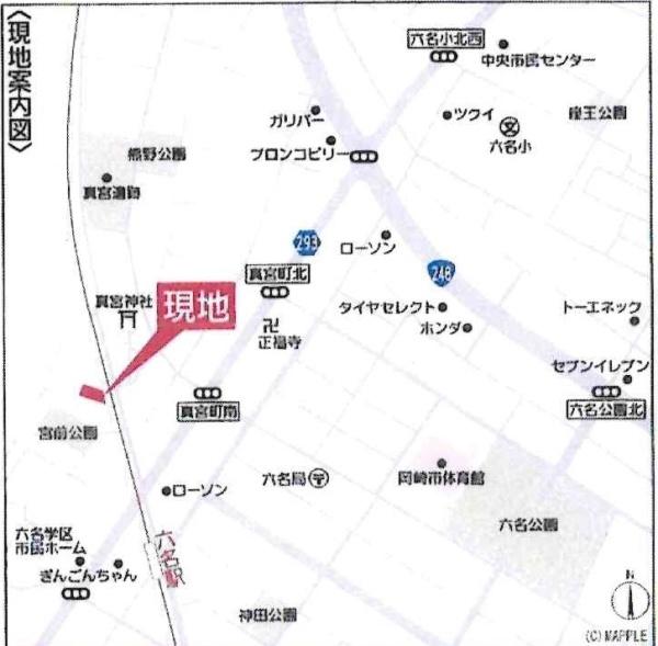 岡崎市六名南第3　全2棟・2号棟