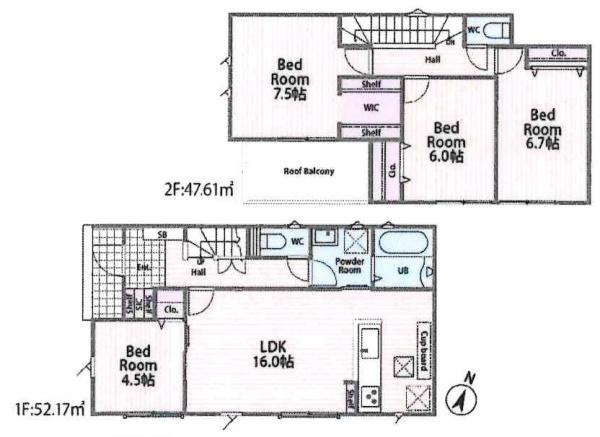 豊川国府町第1期　全2棟・1号棟