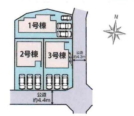 豊田市四郷町下古屋　全3棟・2号棟