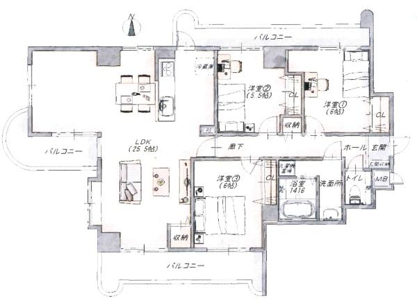 サンシティ美合ガーデン