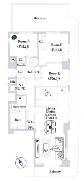 ガーデンヒルズ東大友
