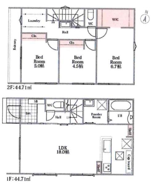 豊川境町2丁目第1期　全4棟・3号棟