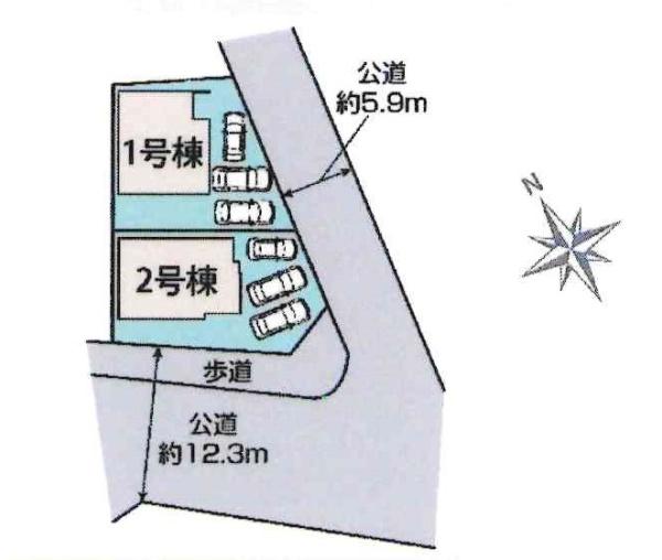 豊田市高上2丁目2期　全2棟・2号棟