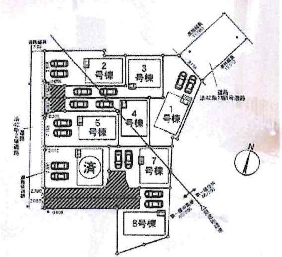 碧南市神有町第2　全8棟・3号棟