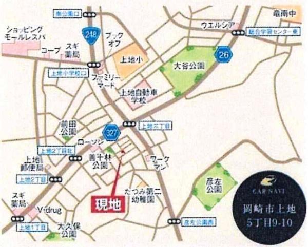 岡崎市上地5丁目・GRAFAREREVSEHOUSE