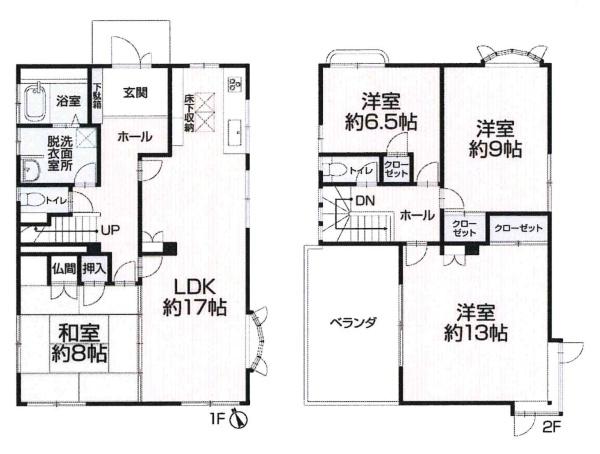岡崎市細川町徳林・中古戸建