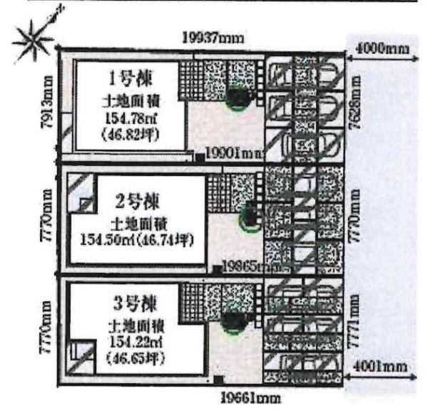 岡崎市中島町　全3棟・3号棟