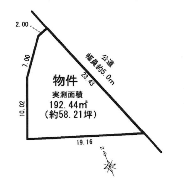 岡崎市市場町字笠松の売土地