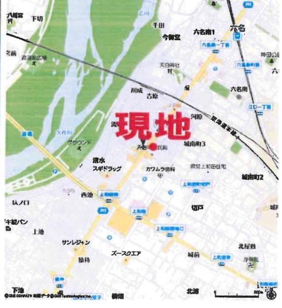 岡崎市天白町字河原の土地