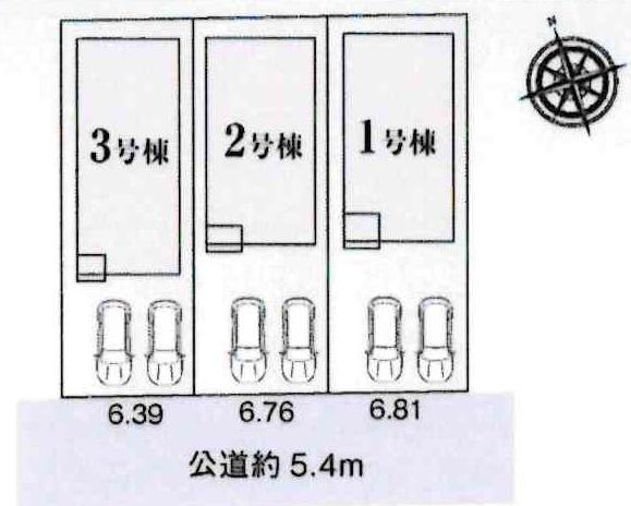 豊川市諏訪西町59期　全3棟・2号棟