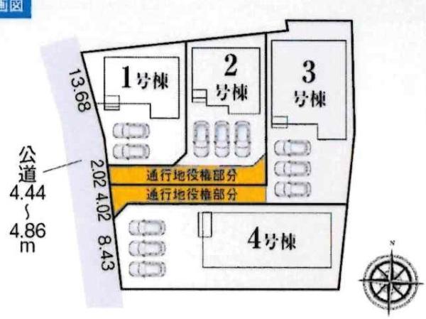 西尾第77巨海町　全4棟・1号棟
