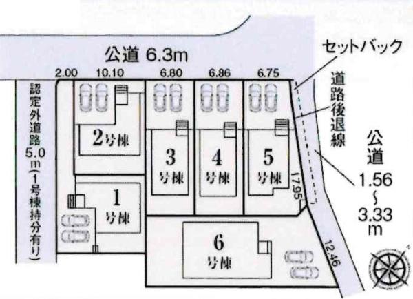 碧南第65尾城町　全6棟・2号棟