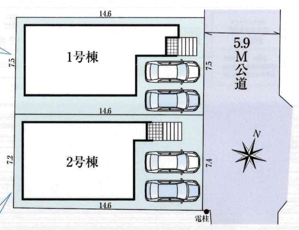 岡崎市細川町2期　全2棟・1号棟