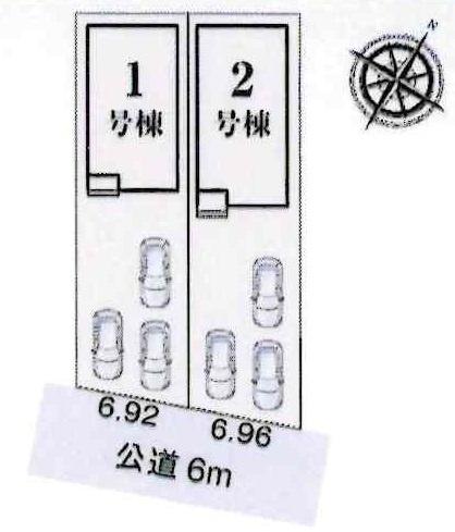岡崎市上地　全2棟・1号棟