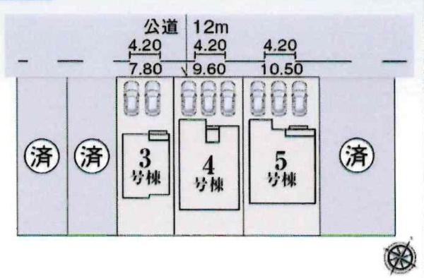 碧南市岬町第2　全6棟・5号棟