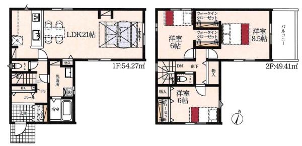 豊田市桝塚西町第1　全1棟・1号棟