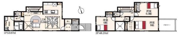 安城市東町第1　全2棟・2号棟