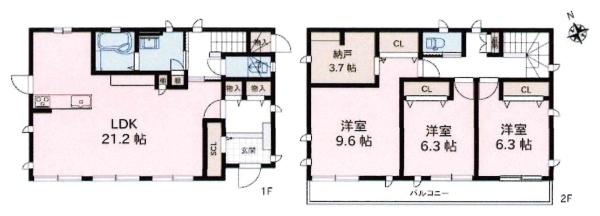 幸田町坂崎字京ヶ峯南・中古戸建