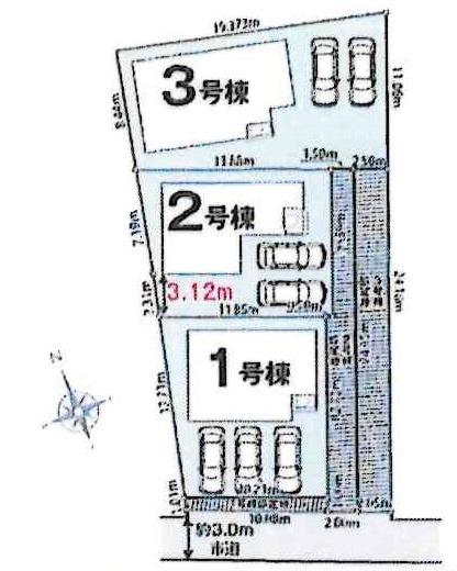 碧南市坂口町2丁目01期　全3棟・2号棟