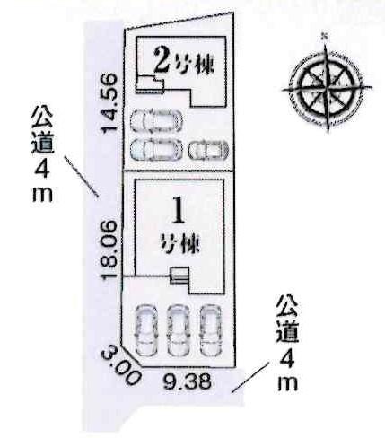 豊川伊奈町佐脇原第2期　全2棟・1号棟