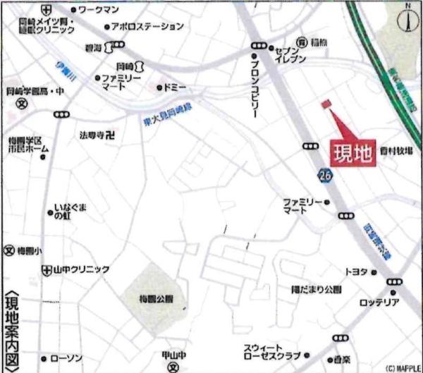 岡崎市稲熊町第13　全3棟・1号棟